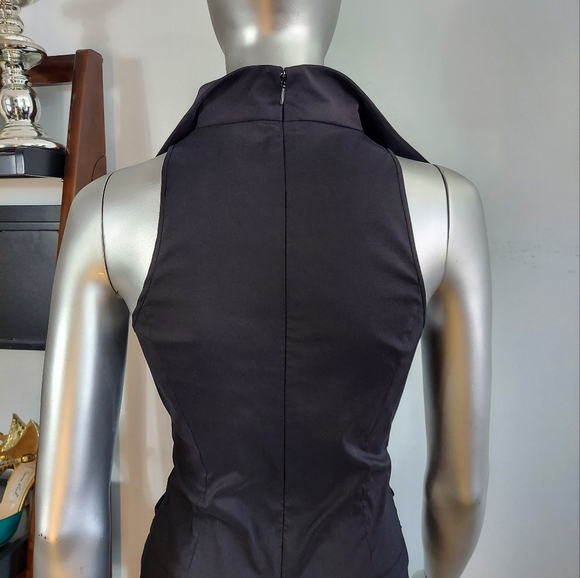 Adrianna Papell Sleeveless Little BlackDress, sz 4 - Picture 4 of 9